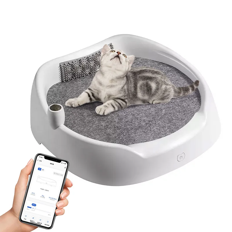 Smart Pet House Heated Bed Intelligent Pet Home for Cat & Dog Keep Your Pet in Warm Even in The Winter and Cooler in Summer