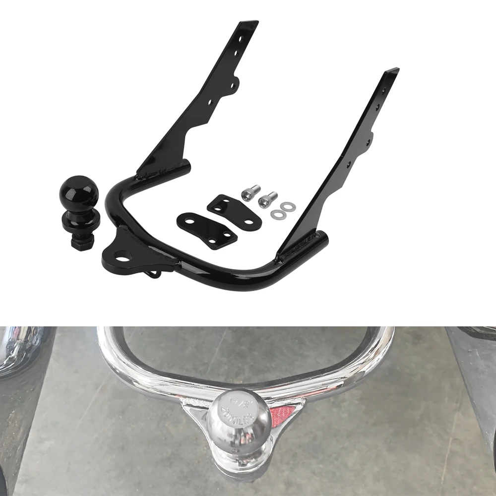 

Крепление для прицепа мотоцикла с шаровым креплением, подходит для Harley Electra Road Glide Road King FLTR Tour Glide 1994-2008 2007 2006