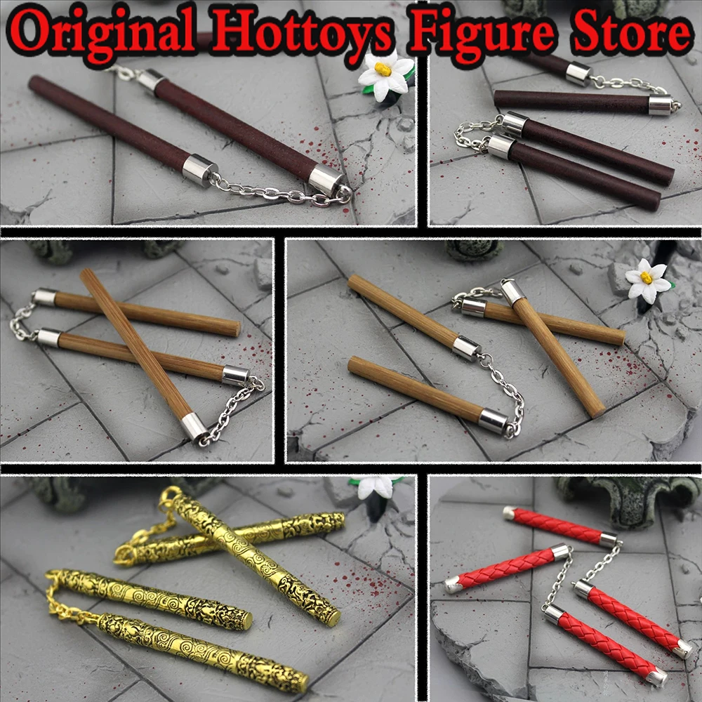 In Stock 12 Styles 1/6 Scale Soldier Scene Accessories Short Weapon Model Nunchakus For 12-inches Action Figure Doll Toys