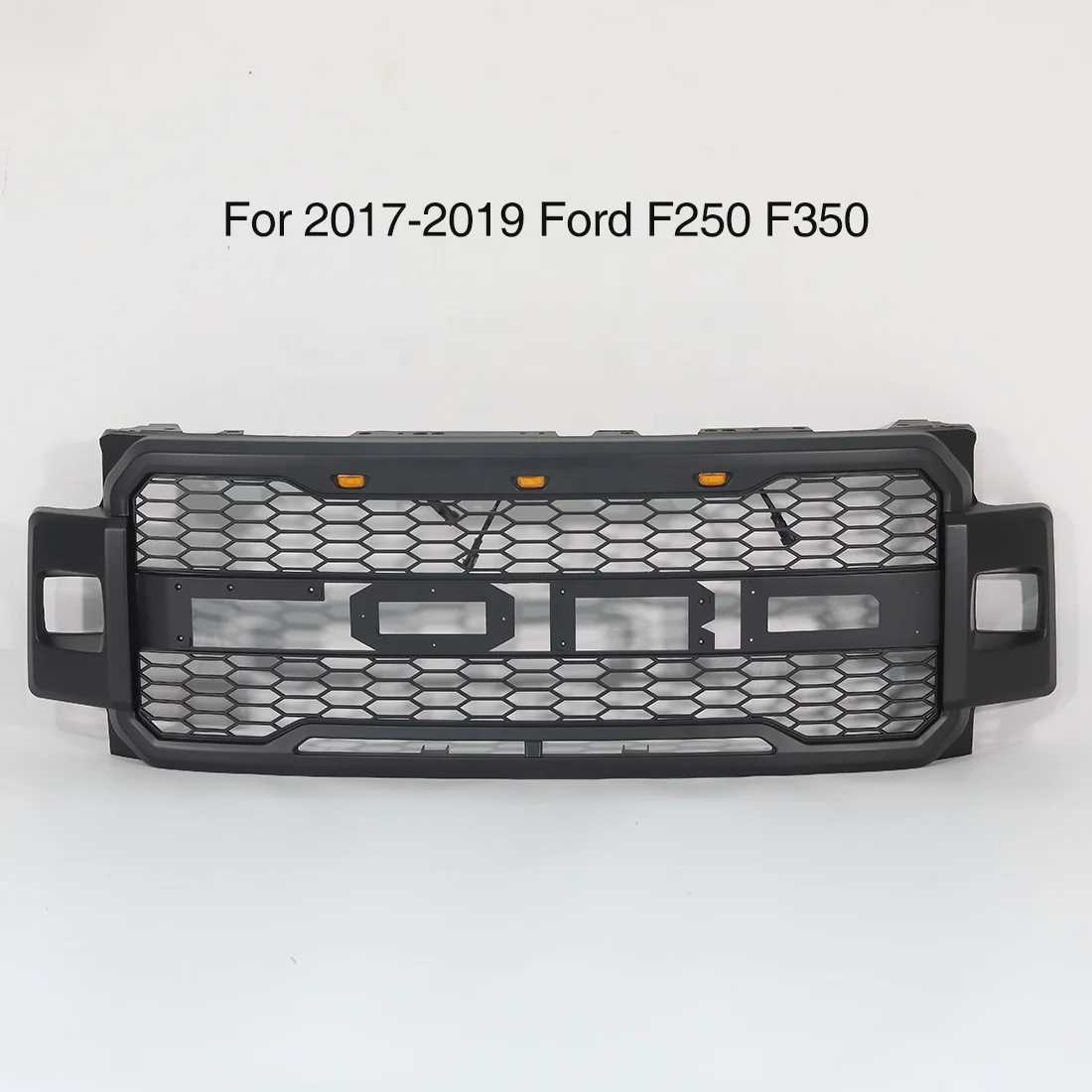 Custom Car Grills Raptor Style Front Bumper Grille With letters For Ford F350 F250 Grill 2017 2018 2019