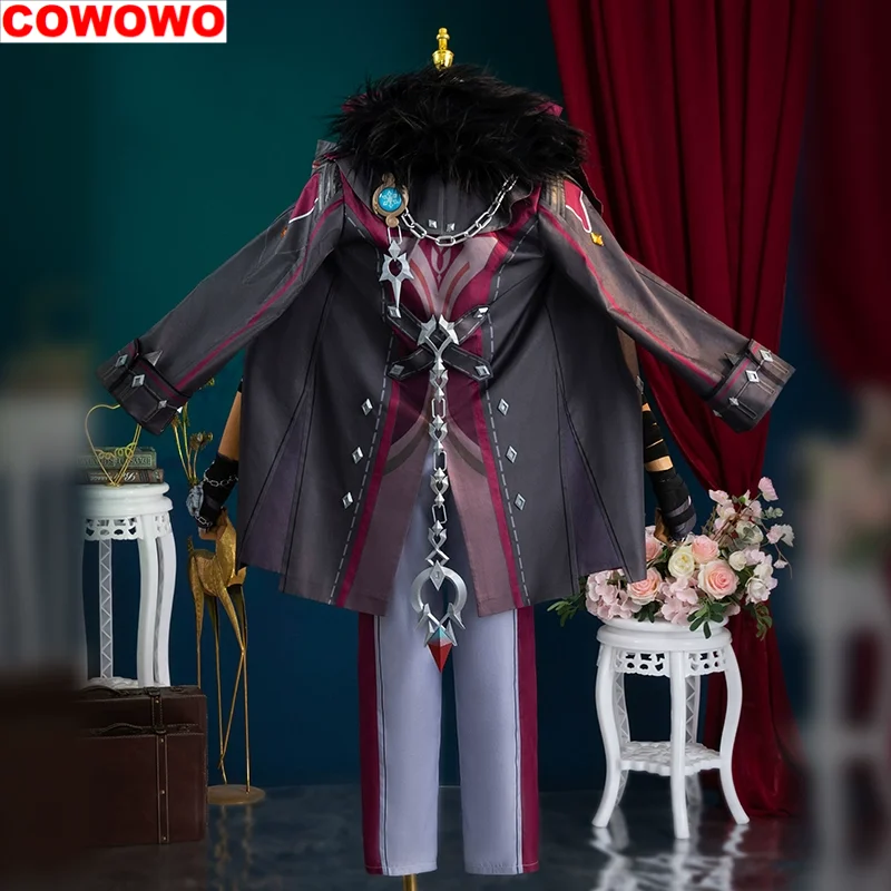 COWOWO Genshin Impact Sigewinne Wriothesley Men Cosplay Costume Cos Game Anime Party Uniform Hallowen Play Role Clothes Clothing