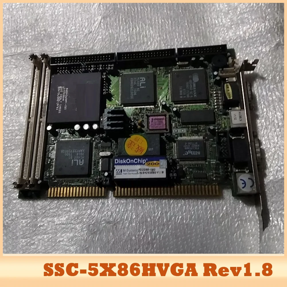

SSC-5X86HVGA Rev1.8 Industrial control motherboard