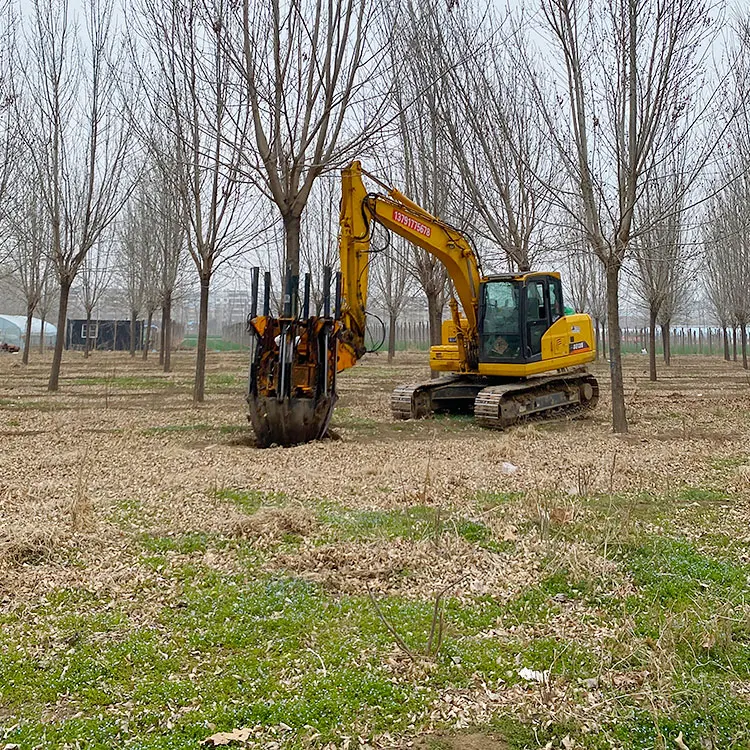 Fabbrica di macchine per cippatrici di legno per trapianto di qualità del motore diesel dell'escavatore per alberi di macchine forestali usate ad alta efficienza