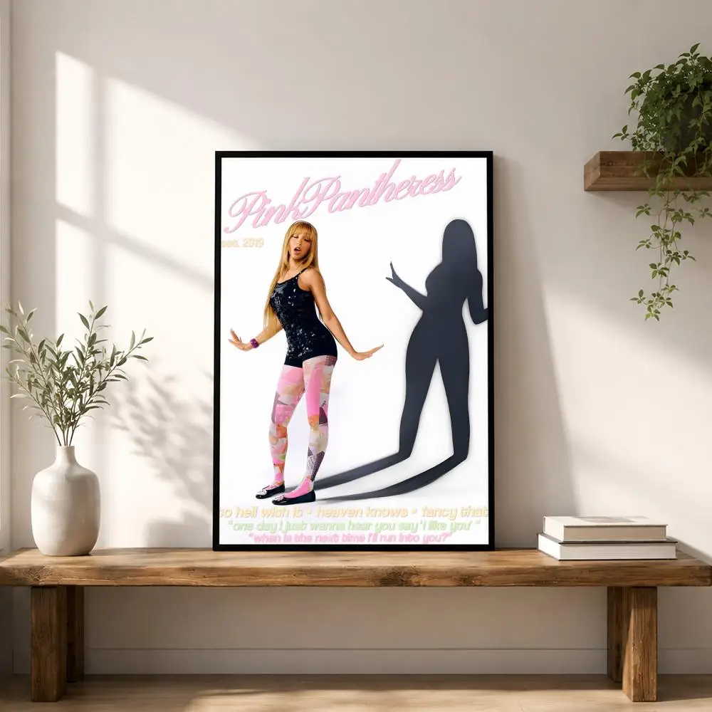 Singer P-PinkPantheress Poster HD-Kunst, wasserfest, selbstklebende Wanddekoration, Heimdekoration (Wohnzimmer, Schlafzimmer, Bar), ästhetisch – Detail 17