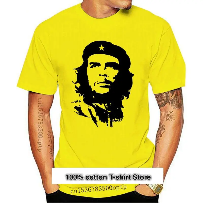 

Camiseta 100% de algodón para hombre, ropa de Che Guevara, Fidel, Caballo, Cuba, Cuba, nueva