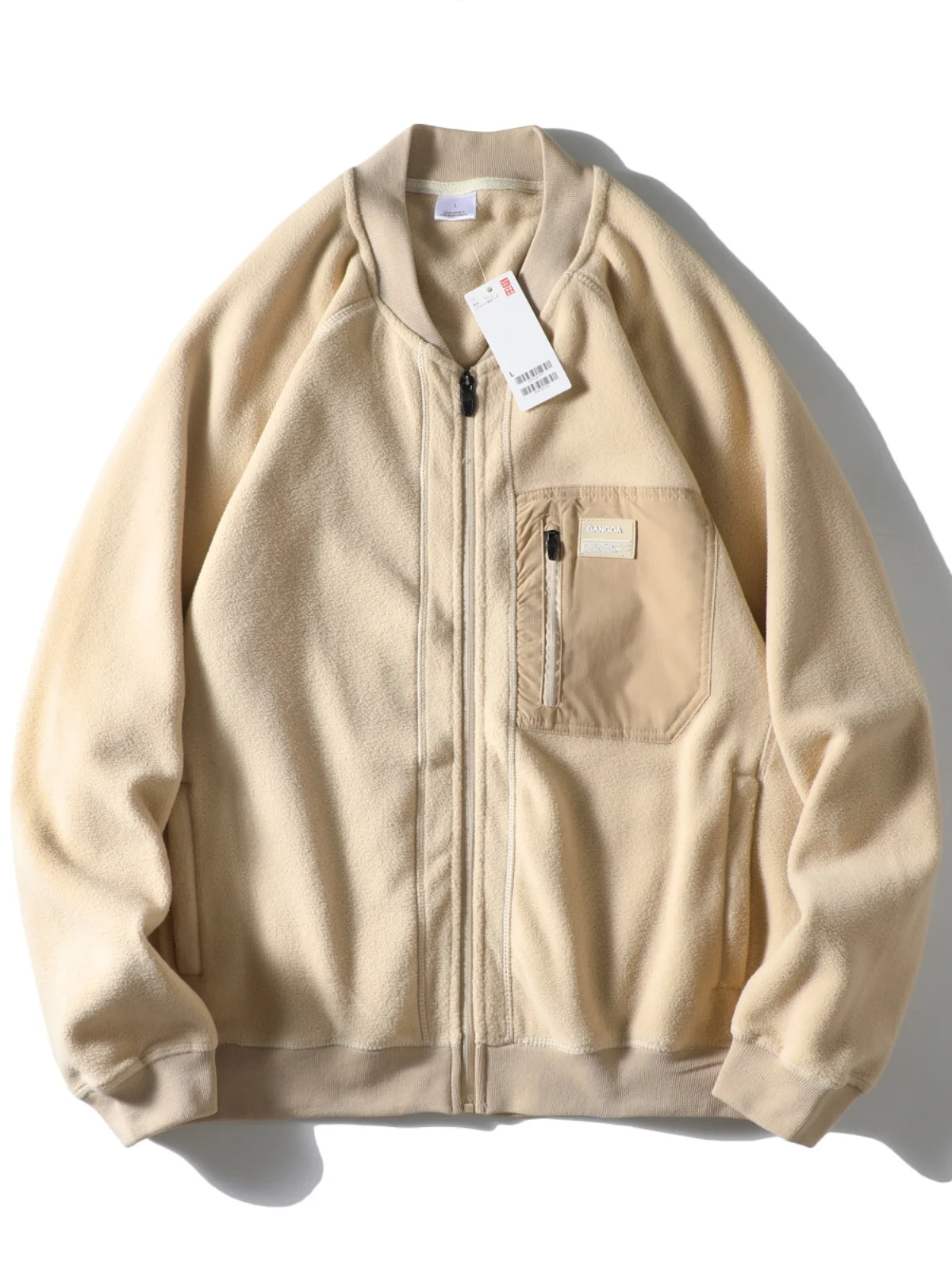 

Повседневная мужская бейсбольная одежда Fce, весенне-осенняя универсальная функциональная верхняя одежда из джерси Mountain Series, длинная одежда из полиэфирного волокна...