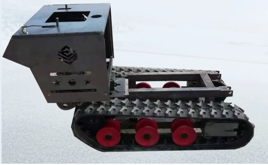 Remote Control Transport Vehicle Chassis Electric Tracked Chassis Crawler