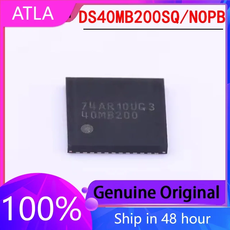 

1PCS Brand New Original DS40MB200SQ/NOPB Packaged QFN-48 Multiplexed Signal Buffer Genuine