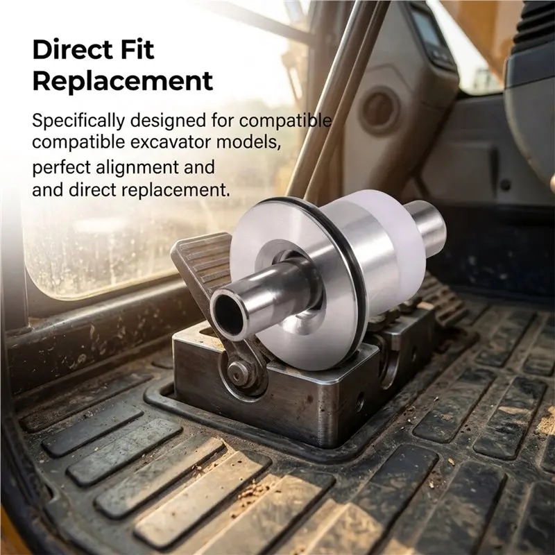 TFTP-For E320B/C/D E312/324/329/325D 165-9552 165-9554 4Pcs Hydraulic Joystick Pusher Foot Travel Motor Replacement Parts