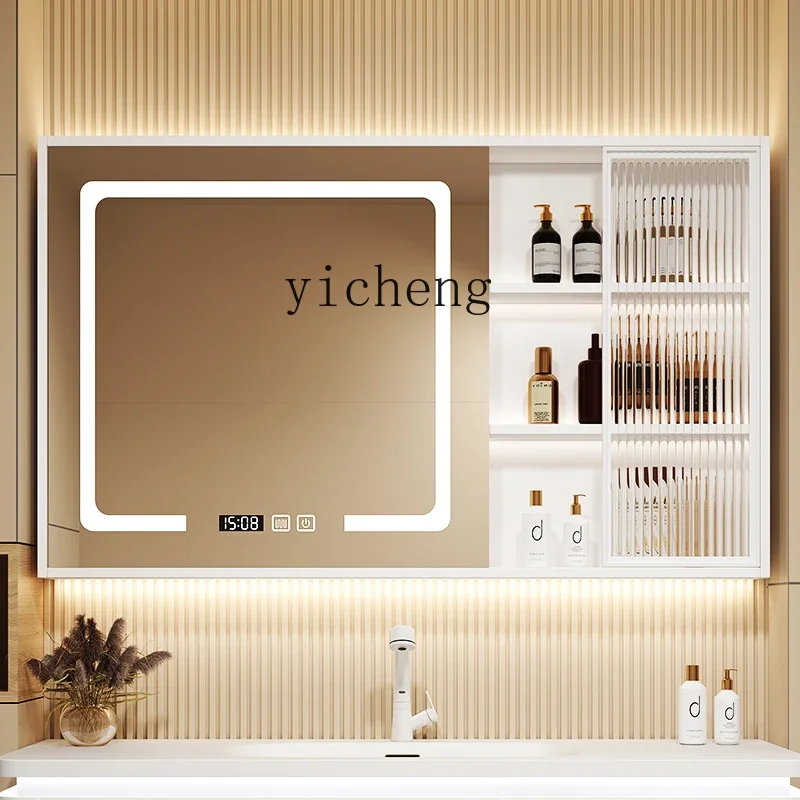 

Smart Bathroom Cabinet Mirror Cabinet Freestanding Wall-Mounted Bathroom Vanity Storage Mirror Wall-Mounted