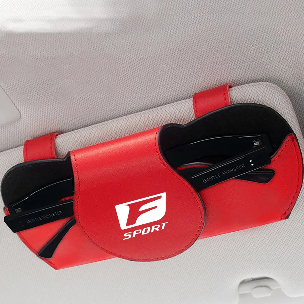 Car Sunglasses Holder Creative Sunshade Glasses Case Storage Supplies Organizer for Lexus F LFA ISF GSF RCF F SPORT gs nx es if