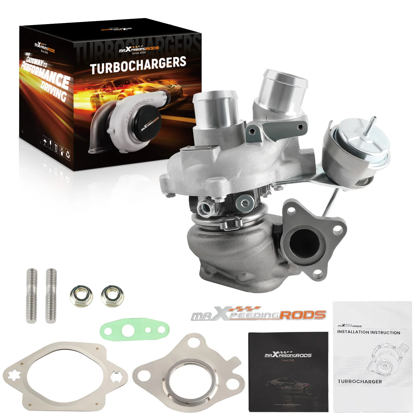Right Turbo Turbocharger for F ord F150 F-150 Navigator Expedition Transit Ecoboost 3.5 2013-2016 Gas K03 0470 272kW 365HP