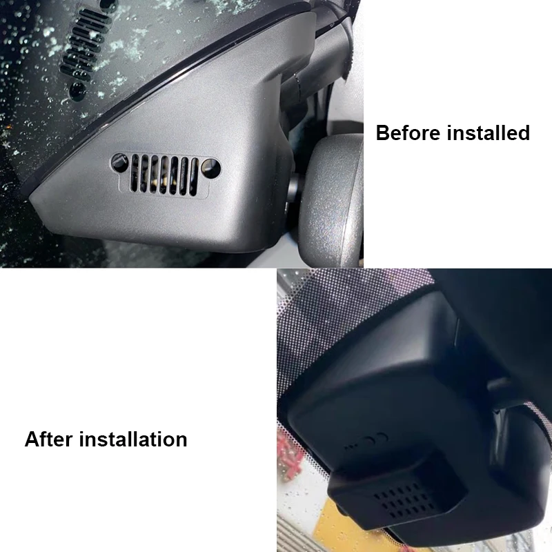 4K HD Plug and Play Wifi DVR APP Dashcam For Jeep Renegade Deluxe 2015 2016 2017 2018 2019 2020 20212022 for Dodge for Chrysler