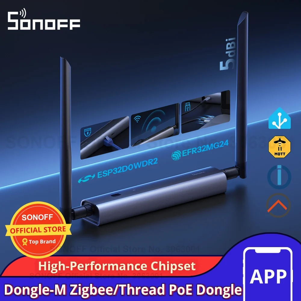 SONOFF Dongle Max Zigbee/Thread PoE: Il Miglior Dongle Zigbee M per Automazione Domestica e Industriale