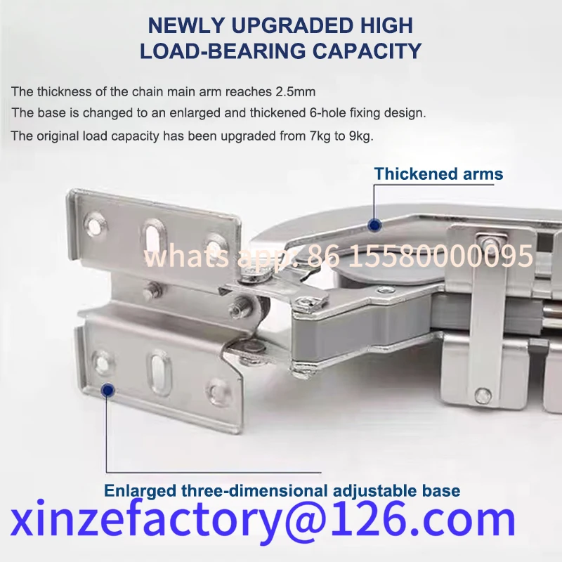 Customizable Cabinet Bus Door Hinge Lateral Opening Cabinet Swing Hinge System