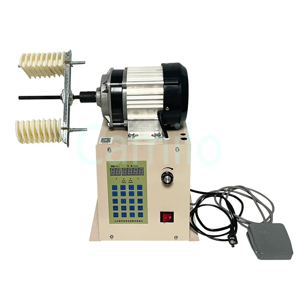 Electric Programmable Fully Automatic CNC Winding Machine High Torque Enamel Wire Winding Mold Machine with Automatic Counter