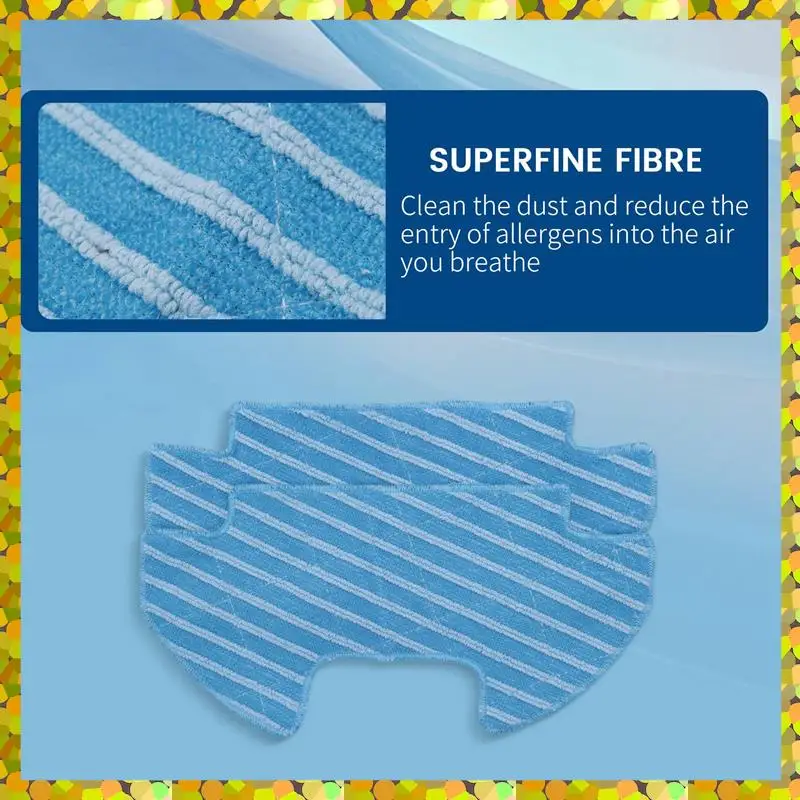 AGLH-fregona con filtro de Cepillo Lateral para Midea VCR07 VCR08 MR09 Samsung VR05R5050WK, piezas de repuesto para Robot aspirador