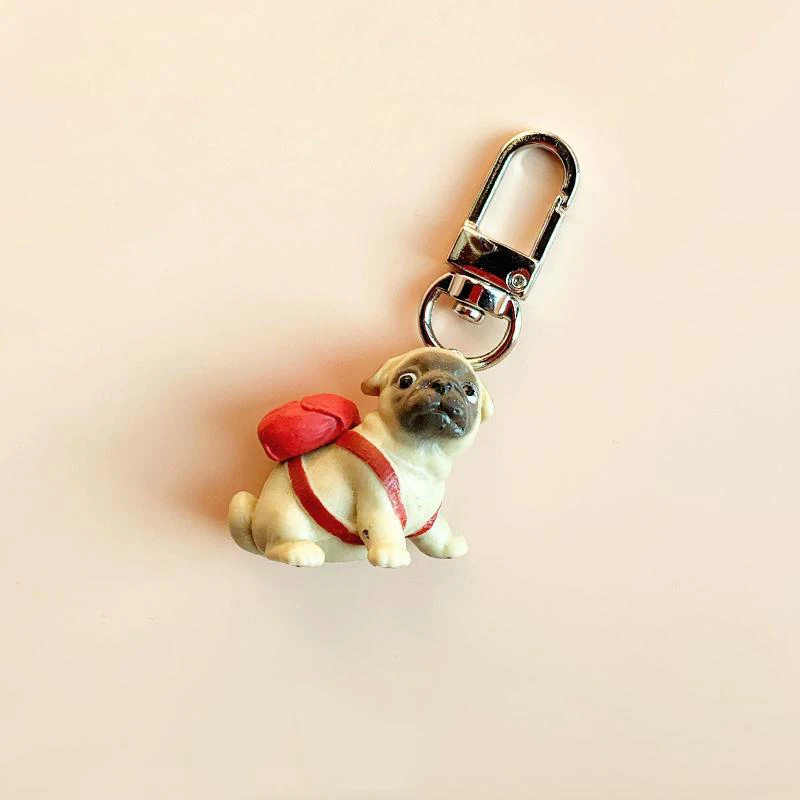 Steel Fun Jewelry Cute Holding Branch Cat Keychain Three Dimensional Cartoon Koki Creative Key Chain For Women Handbag Pendent