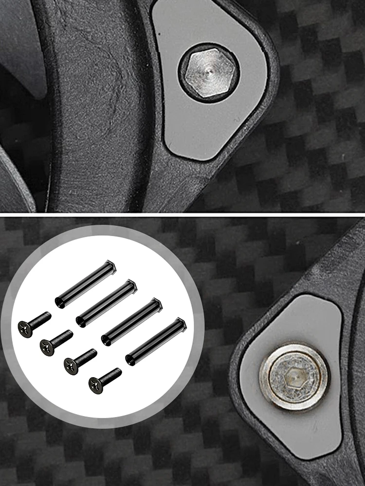 4pcs Chassis Fan Screws Enhanced Stability Cooling Fan Nut Screws Quieter Operation Cooling Fan Mount Screws for PC Case Fan