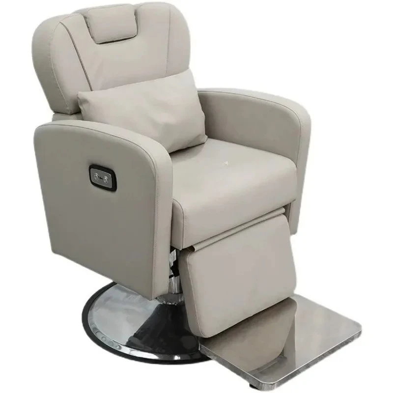 

Barber Shop Chair for Hair Salon Hair Care Care Shop Electric Put down Large Chassis Hair Care Chair Salon Hot Dyeing Chair
