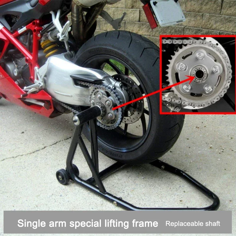 

220V New Single Rocker Motorcycle Starting Frame For Ducati Ducati Ducati Devil BMW Triumph Show Parking Rack