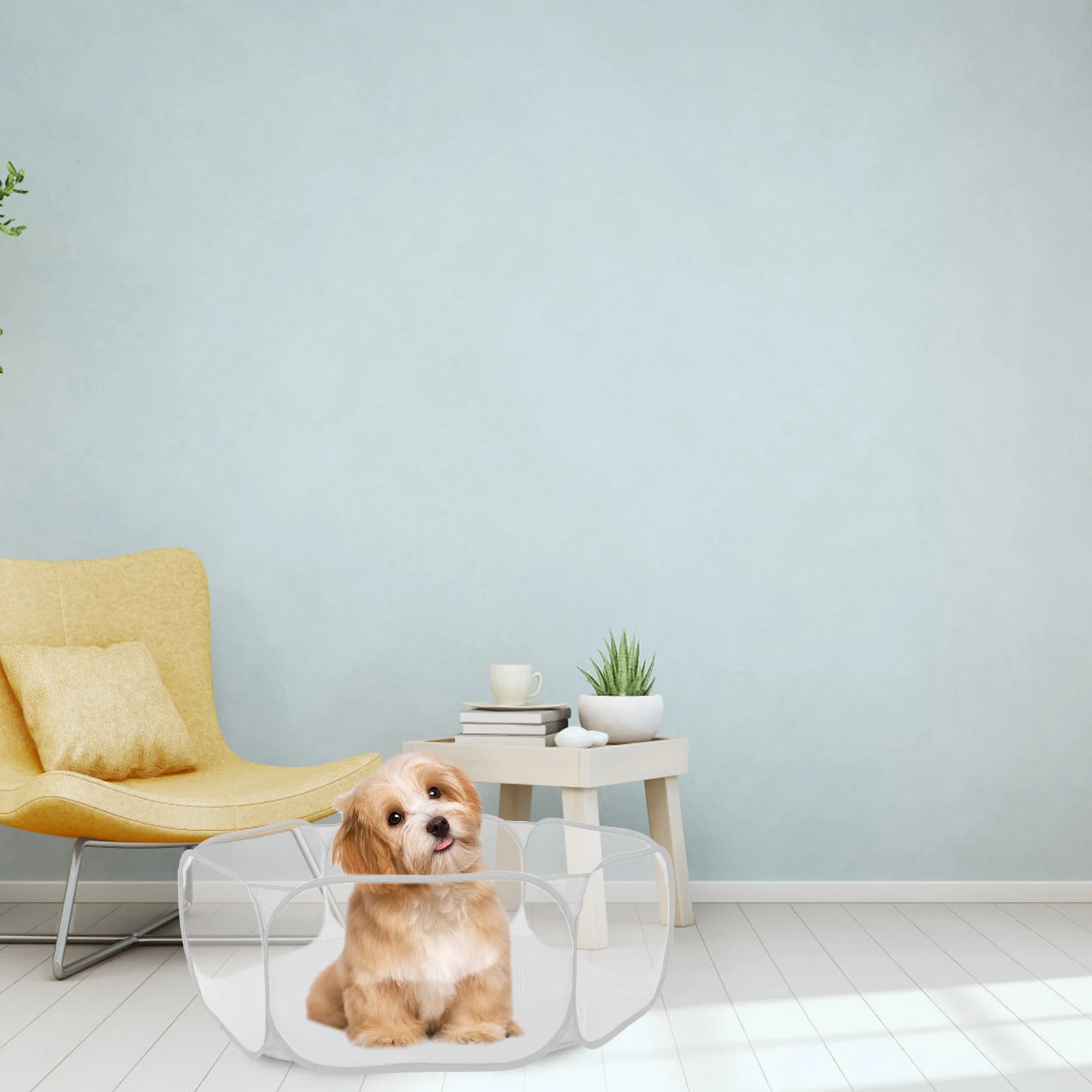 Pet Foldable Fence Hamster Playpen Animal Guinea Pig The Small Chinchilla Playpens for Indoors Pets Polyester Cages Animals