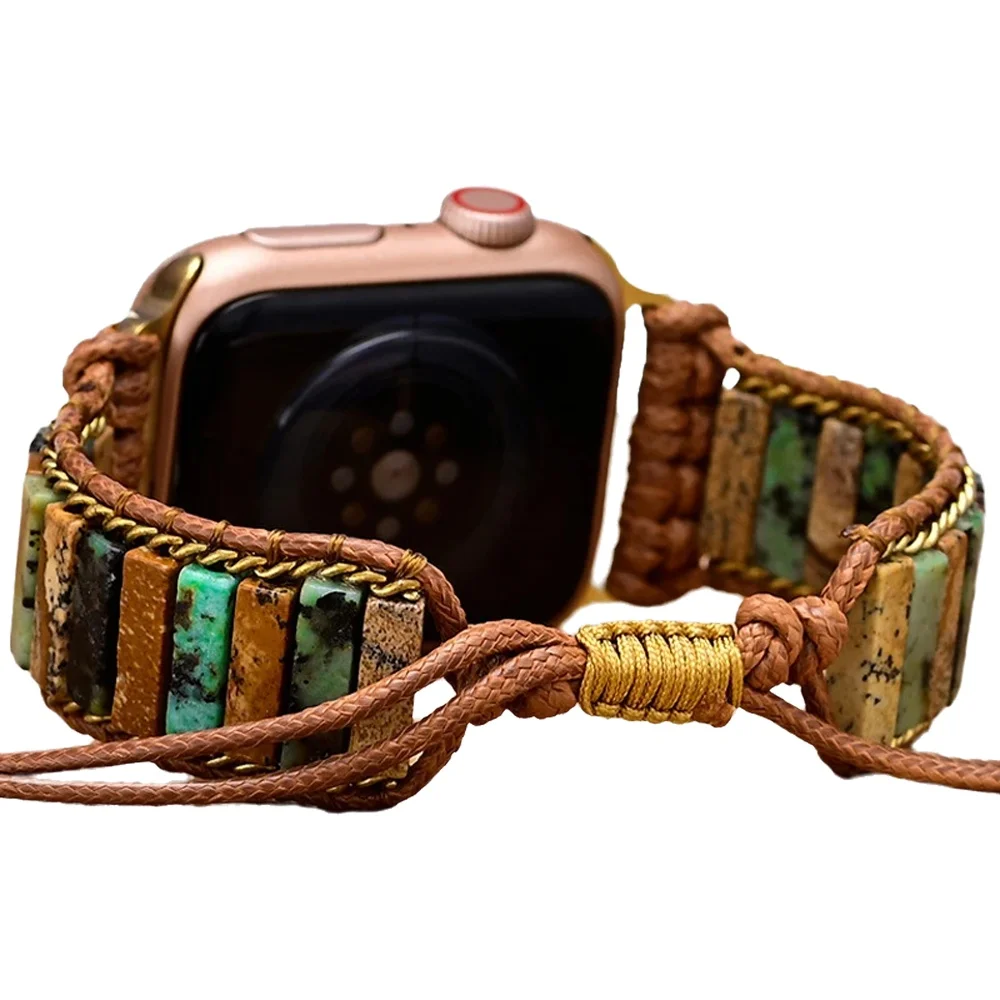 Bohemian Band Voor Apple Horloge Ultra 3 2 1 49mm 45mm 41mm 42mm 40mm 46mm 44mm Vrouwen Sieraden Armband Voor iWatch 11 10 9 8 7 SE 3 - afbeelding 2