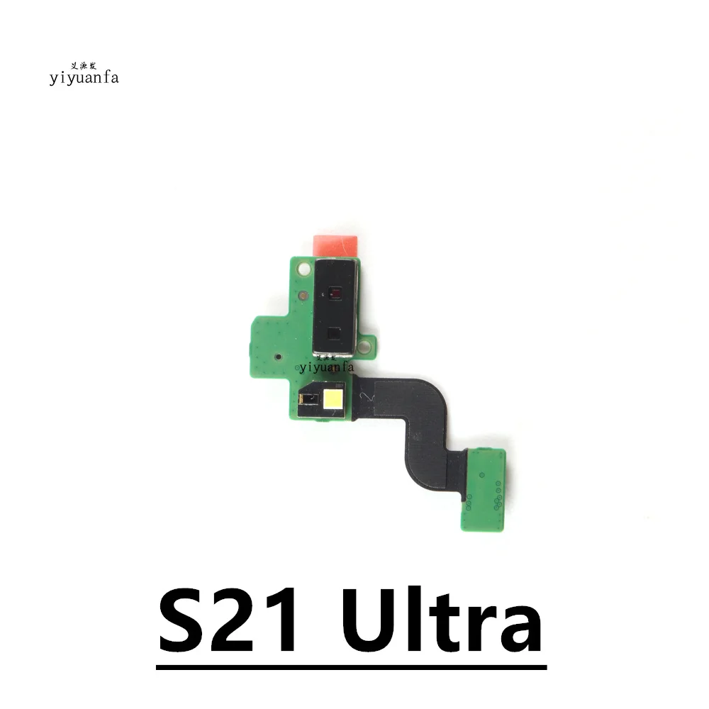 For Samsung Galaxy S21 Ultra G988 G998B/DS Ambient Proximity Sensor Flash Light Flex Cable S21U Replacement Repair