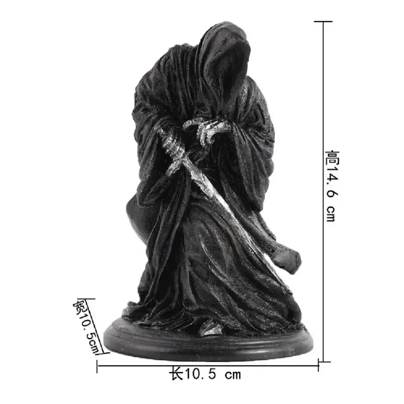 Collectible Dark Knight Witch King Black Knight Lord Of The Rings Model Character Resin Statue Decoration Gift