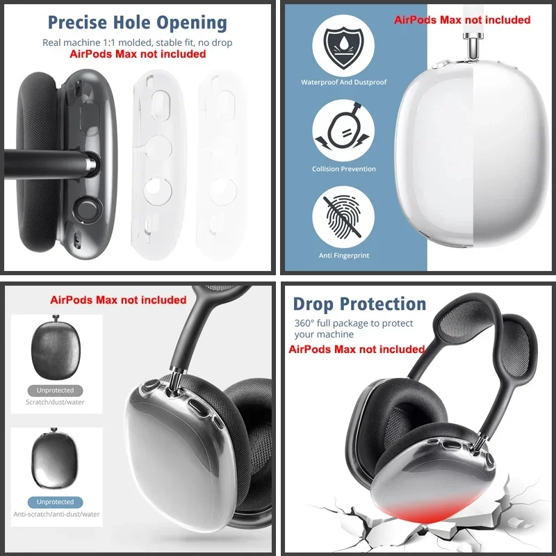 3 In 1 tutup kepala silikon lembut yang dapat dicuci penutup pelindung headphone penutup pengganti Aksesori Earphone