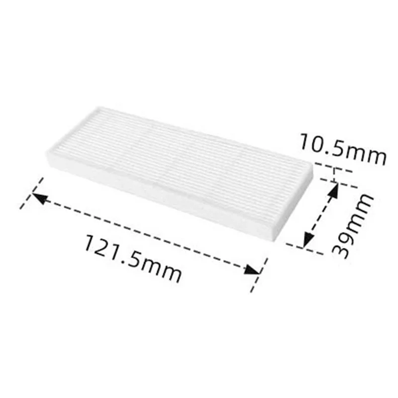 Filtro hepa estável para tikom g8000/g8000pro para honiture g20, para peças de vácuo robô laresar evolu 3