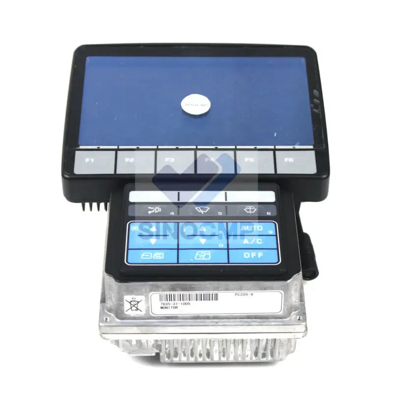 PC-8 Monitor Display Panel PC200-8 PC200LC-8 7835-31-1003 7835-31-1004 7835-31-1005 for Komatsu Excavator, 1 year warranty