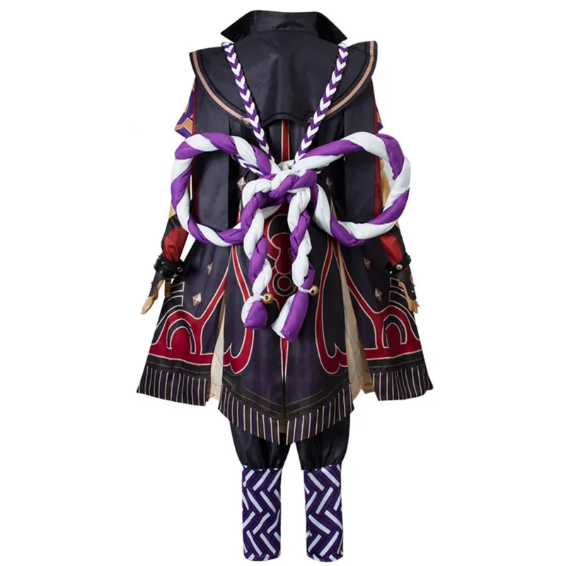 Genshin Impact Arataki Itto Cosplay Traje para Homens e Mulheres, Roupas Anime, Quadrinhos, Trajes de Halloween, Itto