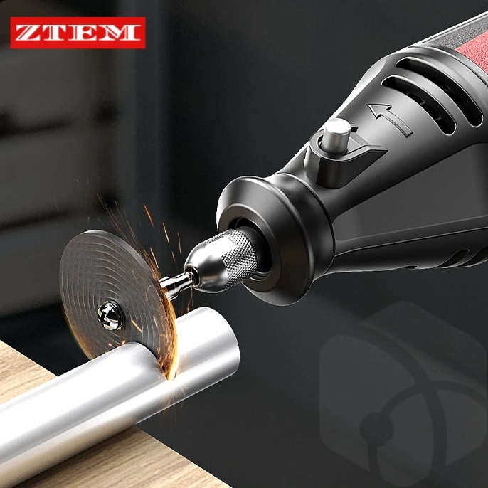 

ZTEM Mini Electric Angle Grinder 25-35° Angle Adjustable Chain Saw Polishing Machine Long Battery Life Electric Power Tools Set