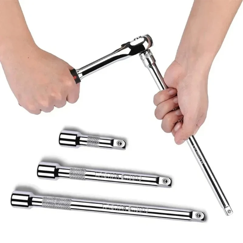 3Pcs Socket Extension Bar Set, 1/4