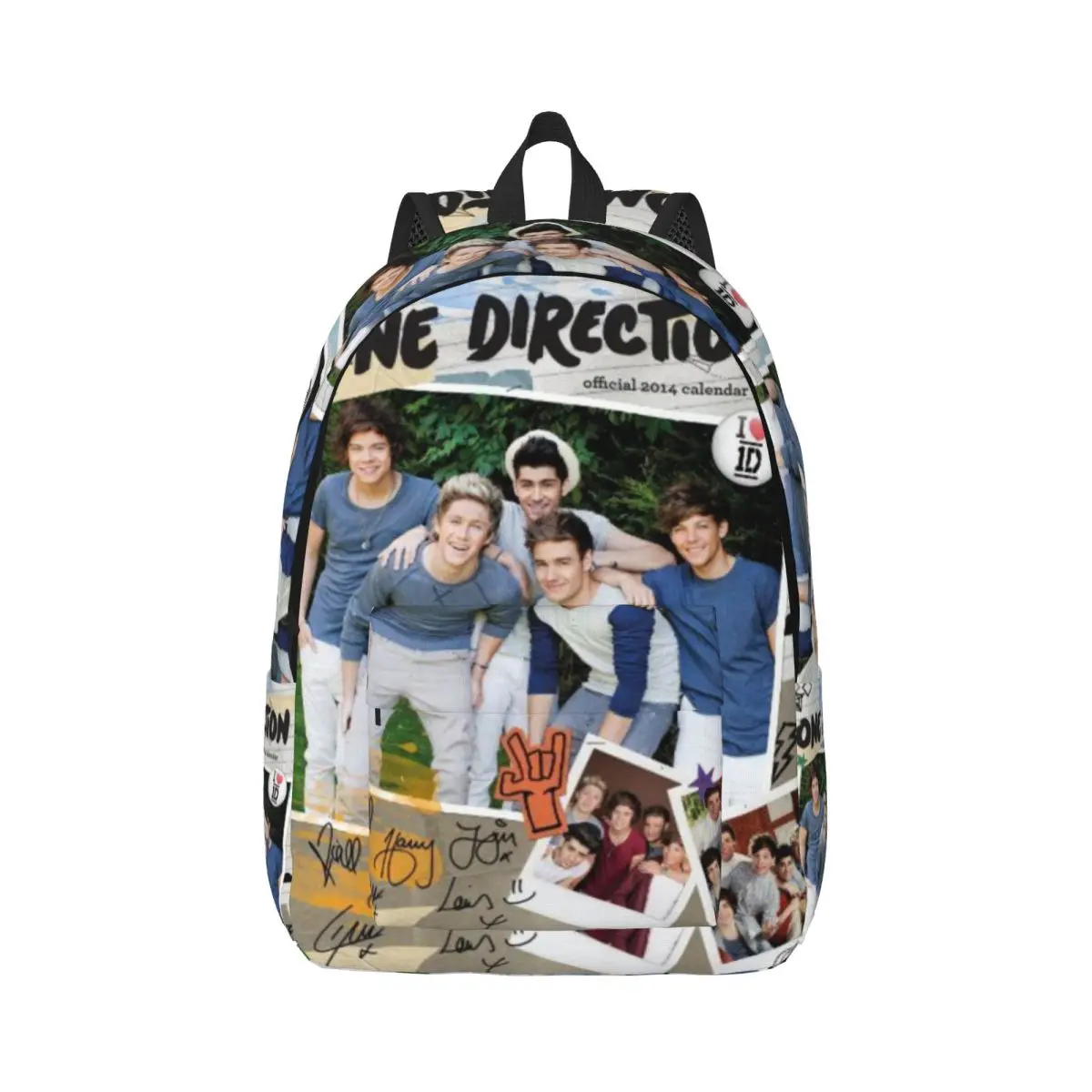 O-One-Directions Backpack Student Schoolbag for Men Women Laptop Canvas Bags