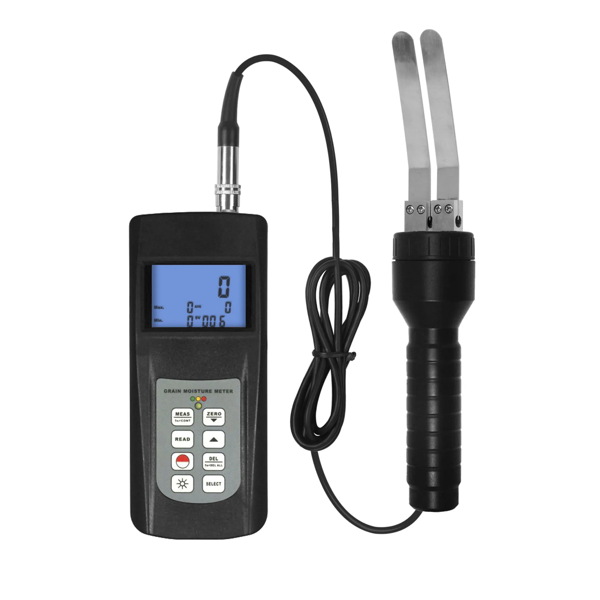 Paper Moisture Meter MC-7828PP 0%~100% (Cd11) Contact Type Moisture Meter for Paper Products can store 240 sets of data