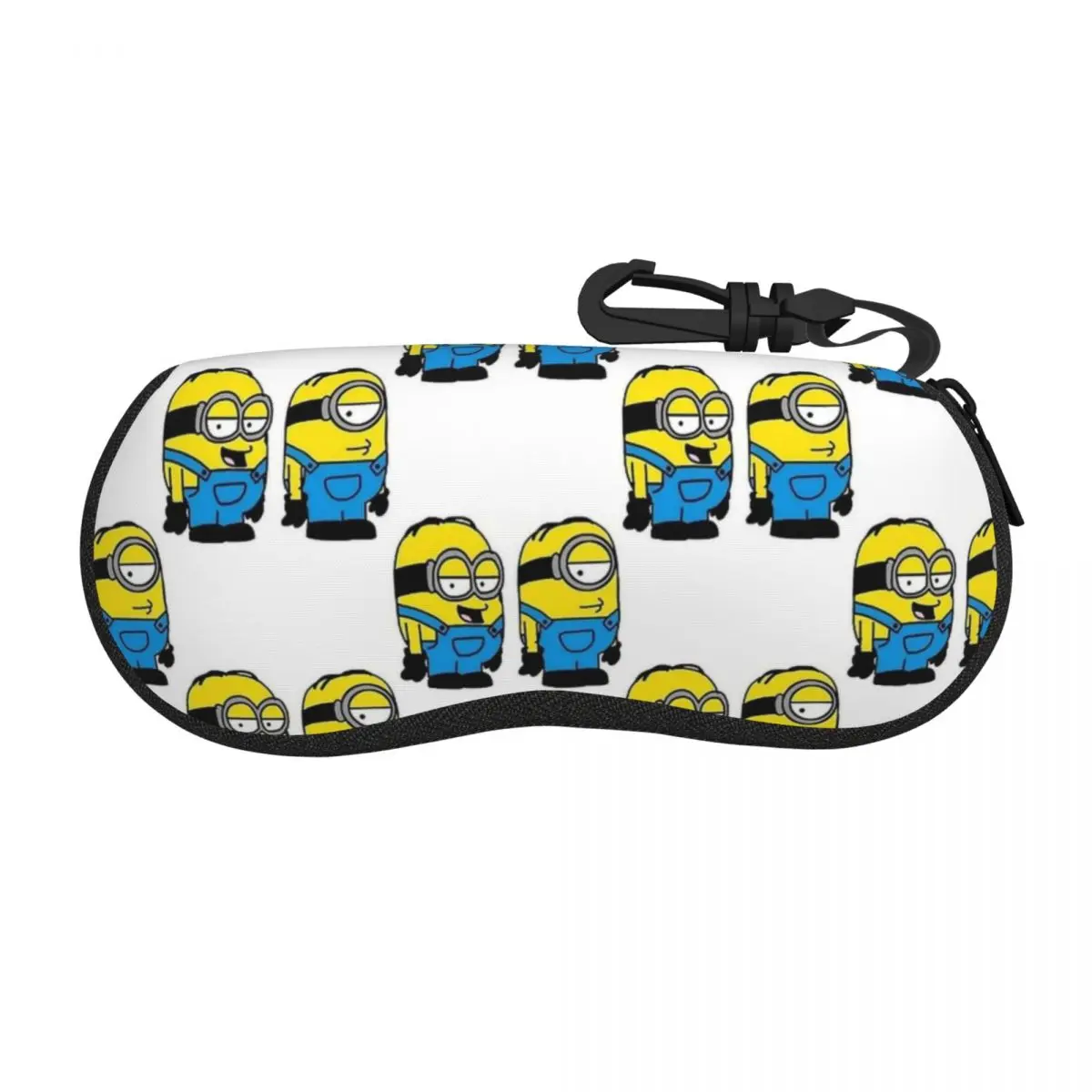 

Чехол для очков Minions Smile, чехол для солнцезащитных очков, повседневный мягкий аксессуар для очков на молнии, защита для очков для мужчин и женщин
