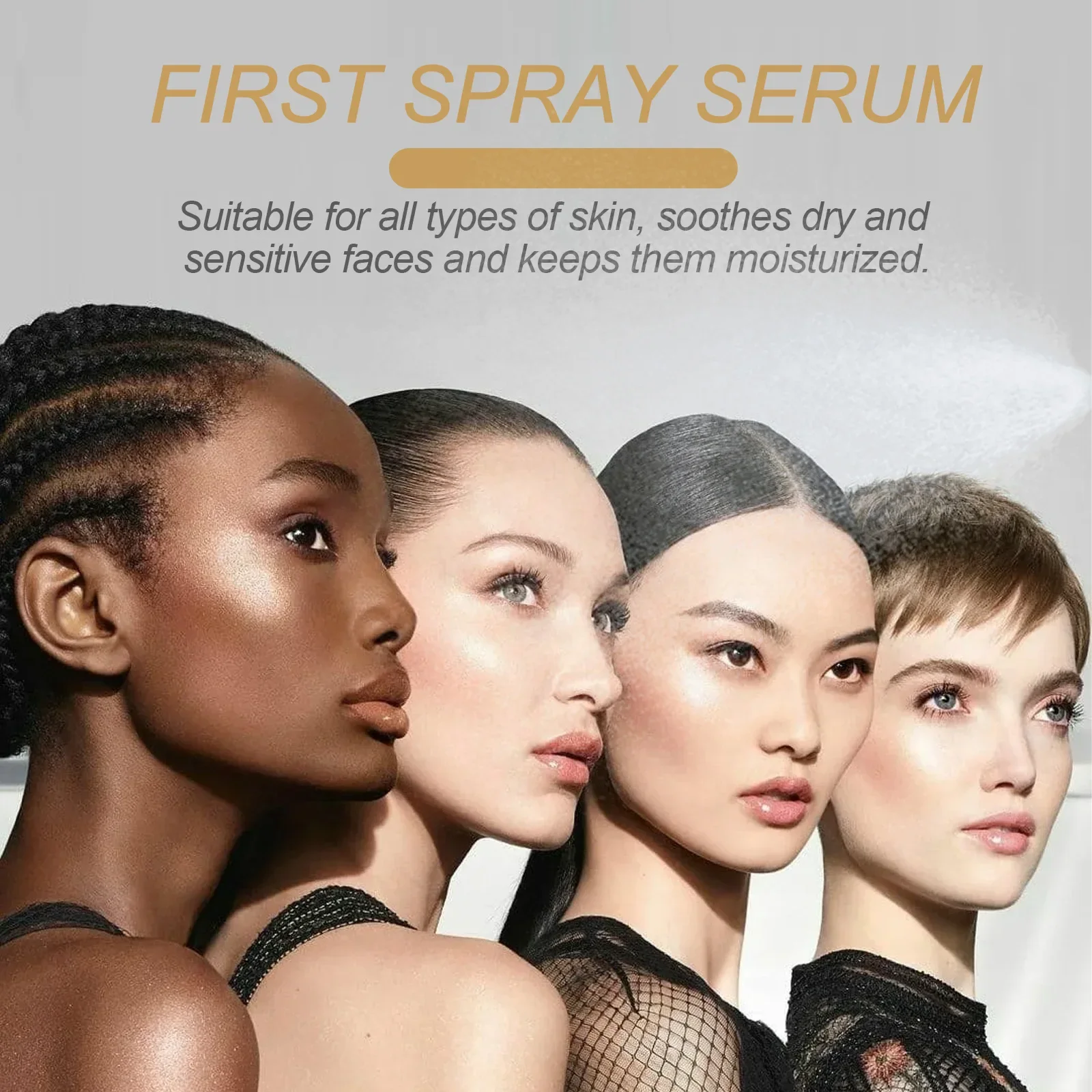 Gesichts serum weiße Trüffel feuchtigkeit spendendes Spray schrumpfen Poren feuchtigkeit spendende Essenz Haut Reparatur aufhellen des Hautpflege produkt 100ml