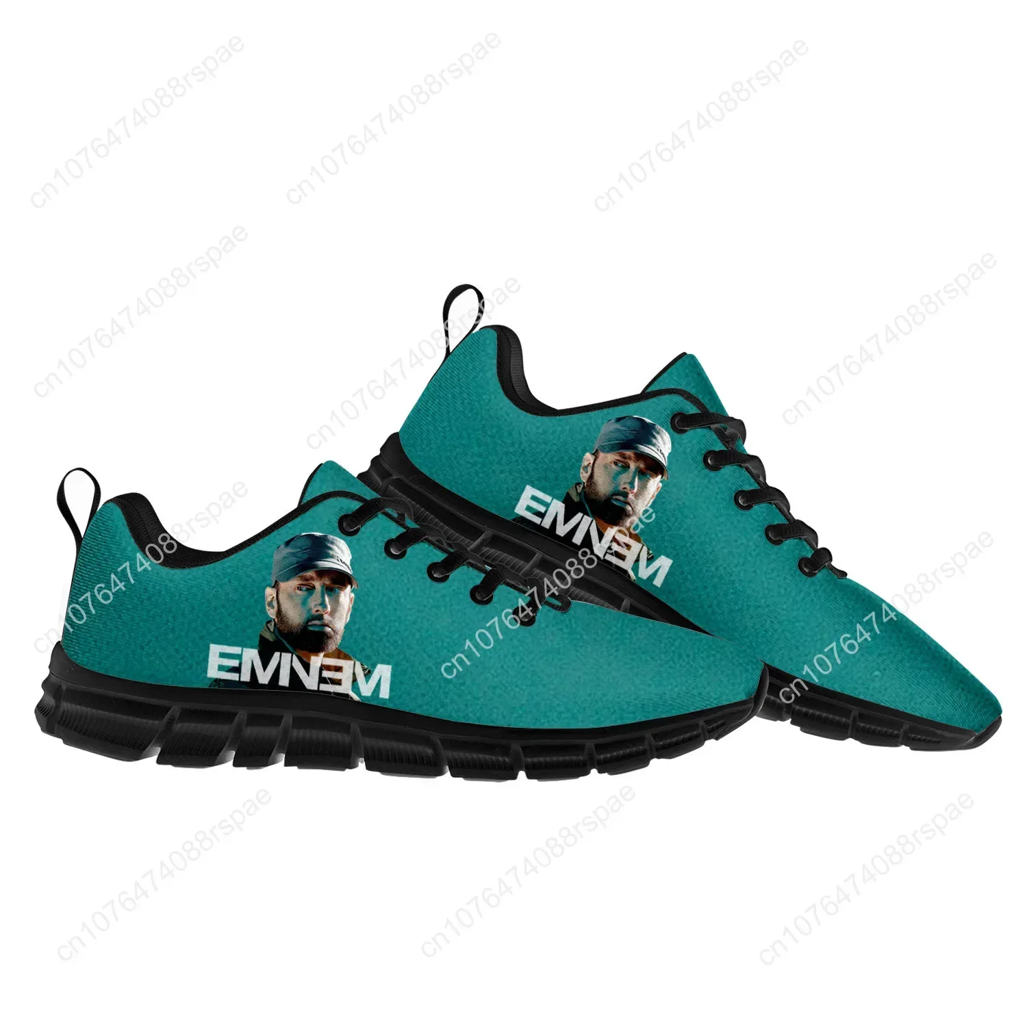 Eminem Hip Hop Rapper Music Popular Sports Shoes Mens Womens Teenager Kids Children Sneakers Custom High Quality Couple Shoes