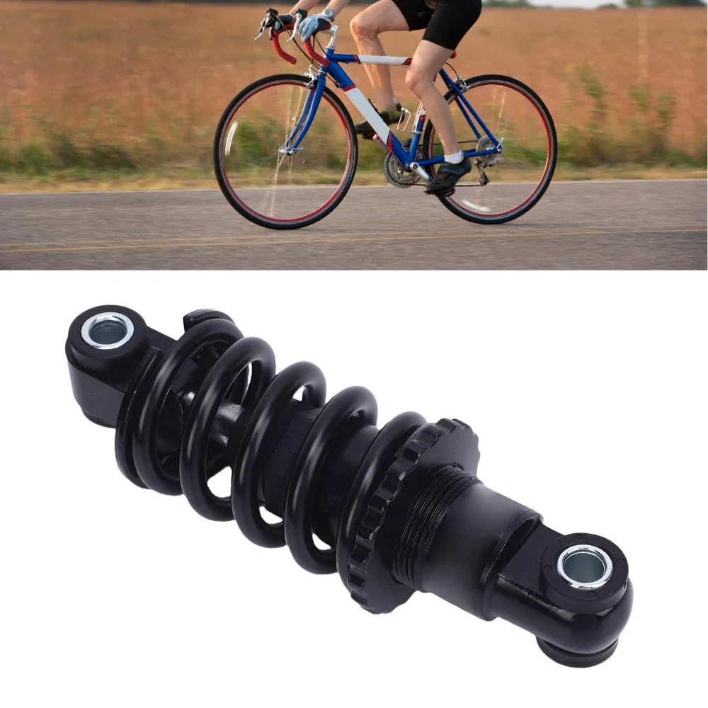 

Амортизатор для велосипеда 125 мм, 350 фунтов, легкая установка, регулируемый отскок, задний амортизатор для велосипеда, амортизатор из сплава