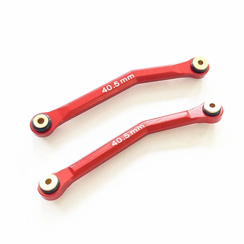 CNC High Clearance Chassis Link Steering Rod Set For 1/24 RC Crawler Car Axial SCX24 AXI90081 Deadbolt Upgrades Parts