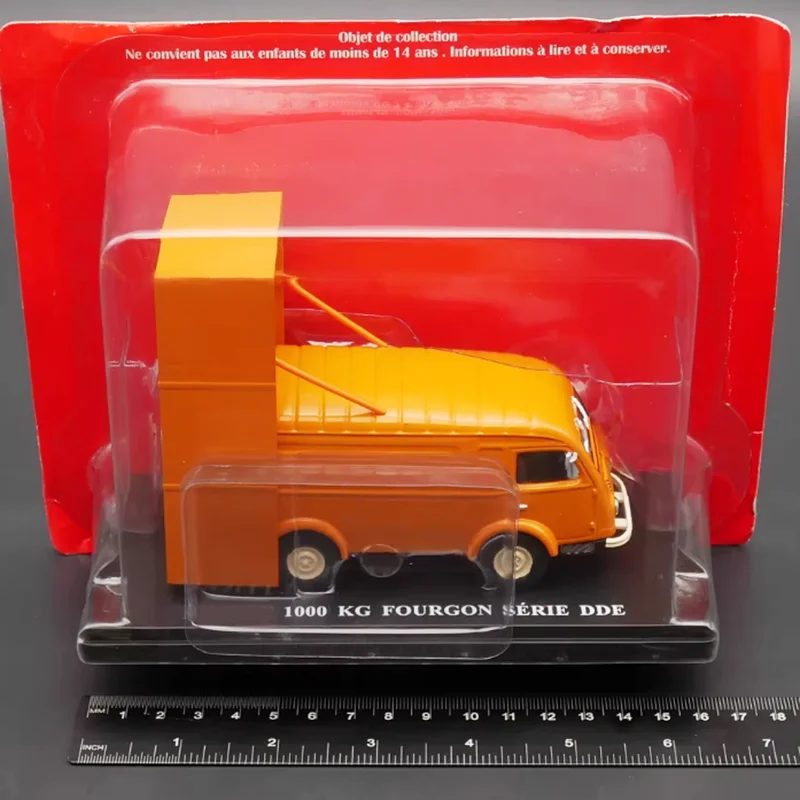 IXO Diecast 1:43 Scale FOURGON Highway Maintenance Vehicle Alloy Car Model Simulation Toy Collection Gift Static Display