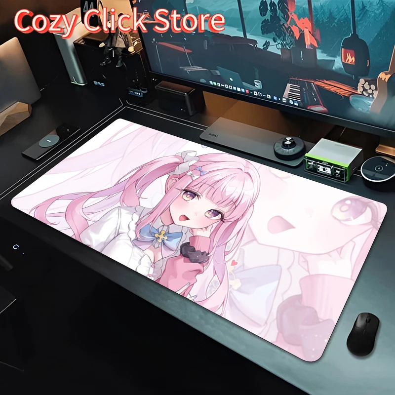 

Mouse Pad Large Blue Archive Misono Mika Gamer Keyboard Mat Pads Gaming Desk Protector Laptops Mousepad Deskmat PC game Mousepad