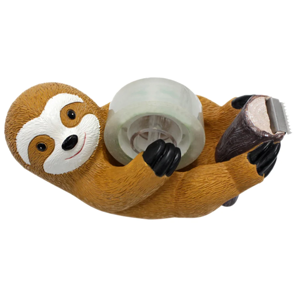 

Sloth Tape Machine Floor Glue Seat Cartoon Resin Remover Desk Dispenser Household Sticker Holder