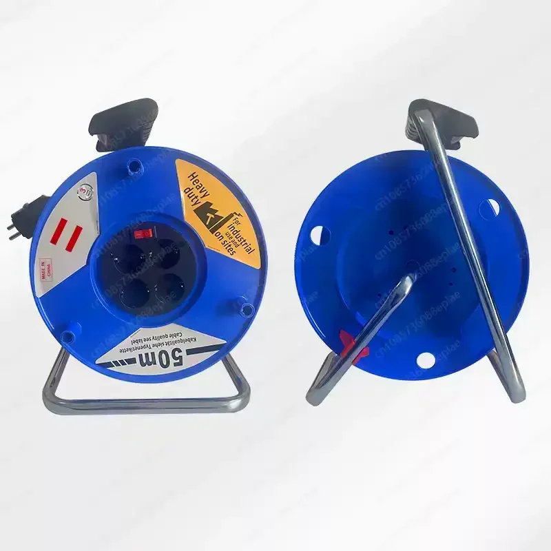 بكرة كابل خارجية 20 م 30 م 50 م تمديد بكرة كابل سلك الطاقة #5