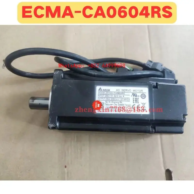 

Used Servo Motor ECMA-CA0604RS ECMA CA0604RS Normal Function Tested OK