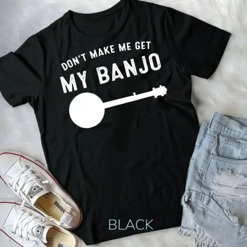 

Banjo Bluegrass Music Vintage Gift for Banjo Players T-Shirt Unisex T-shirt