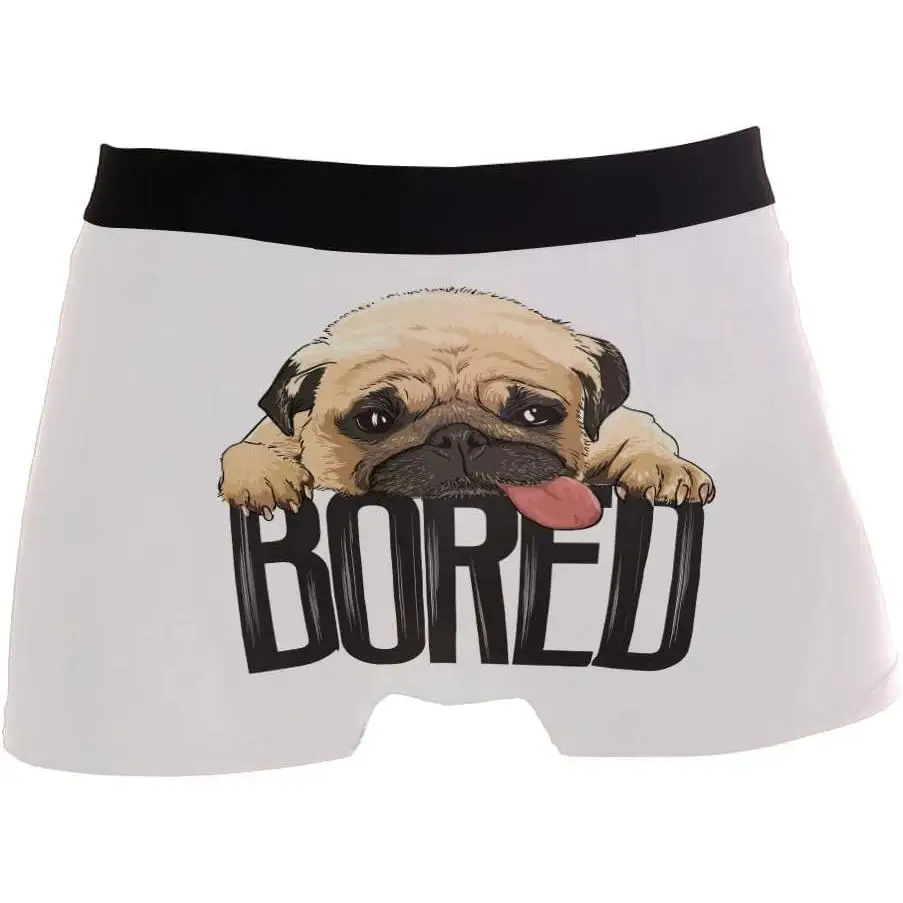 

Мужские трусы-боксеры с леопардовым львом, нижнее белье, дышащие эластичные трусы-боксеры S-XXL, мужское нижнее белье с влагоотводящей тканью