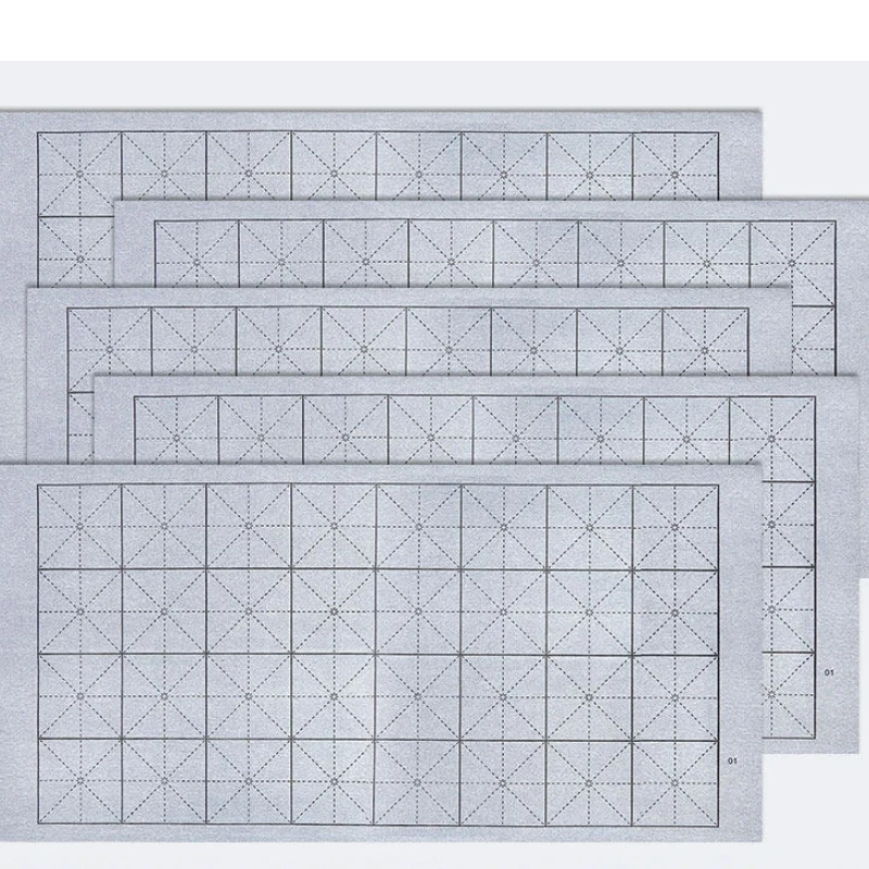 Running Script Water Writing Cloth Set Chinese Brush Practice Mat Reusable Xuan Paper Effect Calligraphy Kit Beginner Student